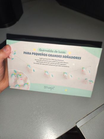 Guirlande lumineuse licorne 