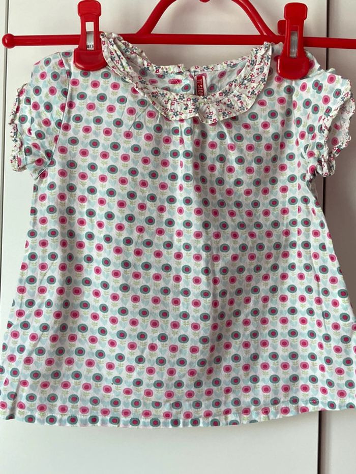 Lot de 2 blouses 12 mois - photo numéro 5