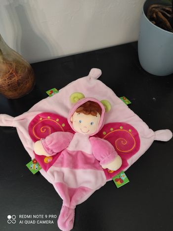 Doudou coccinelle Nicotoy