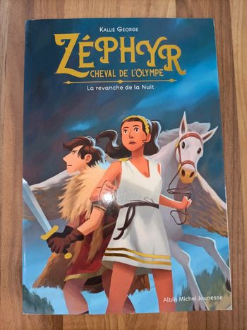 Livre neuf Zéphir cheval de l'Olympe