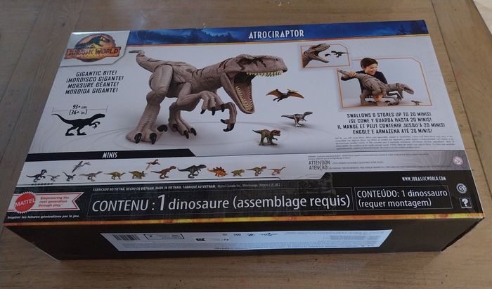 Dinosaure géant atrociraptor neuf - photo numéro 3