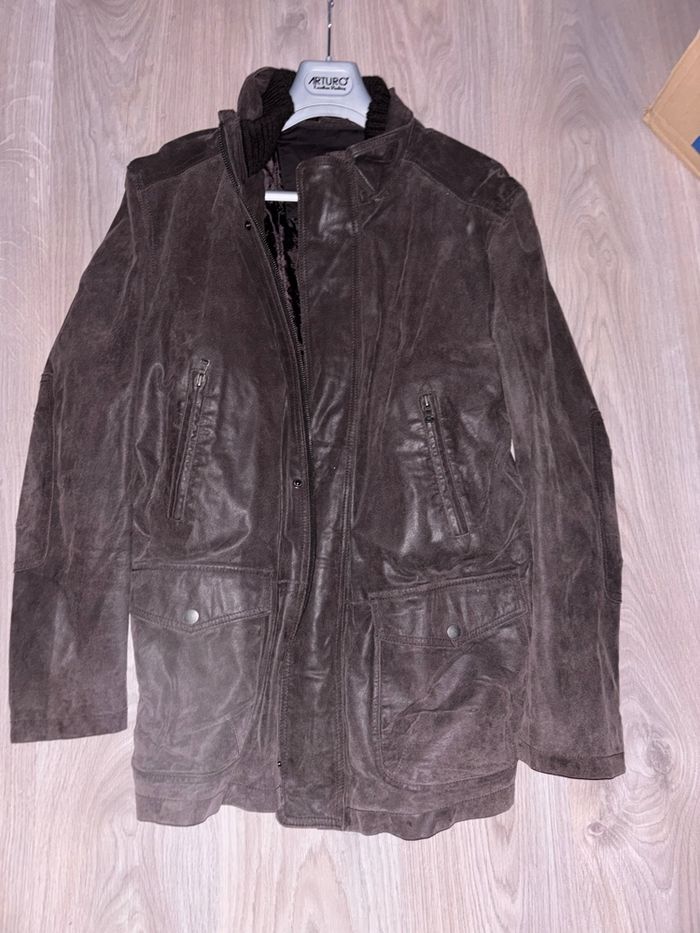 Veste cuir Arturo