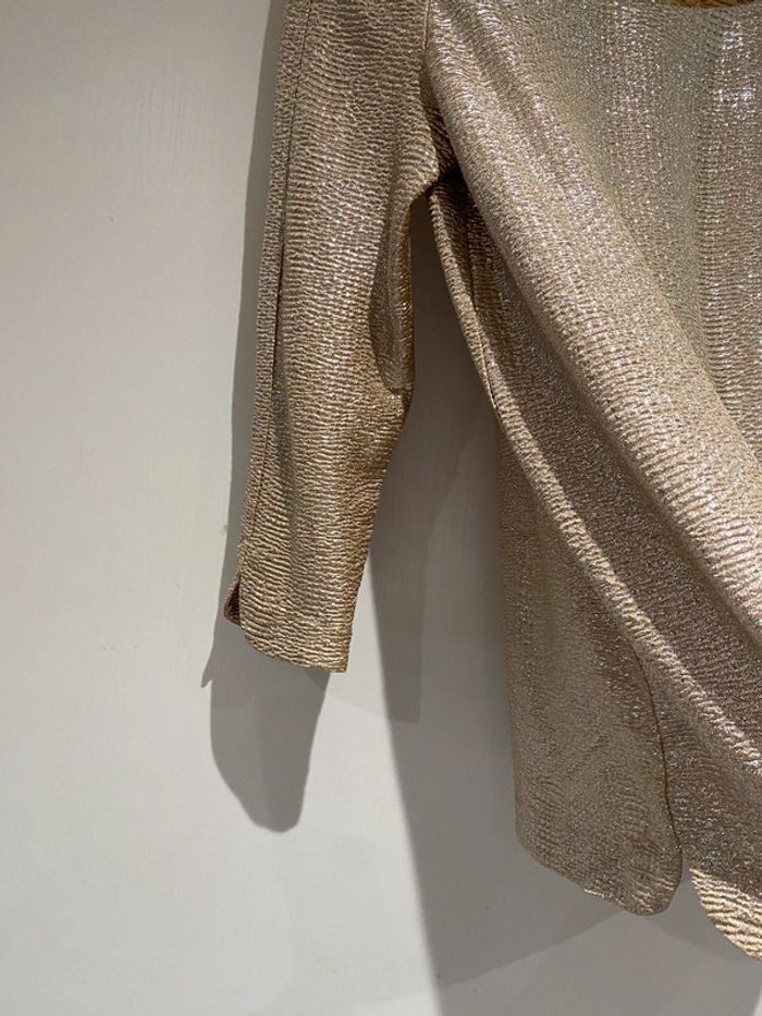 Blouse Chattawak,doré   Taille 1/38 - photo numéro 9