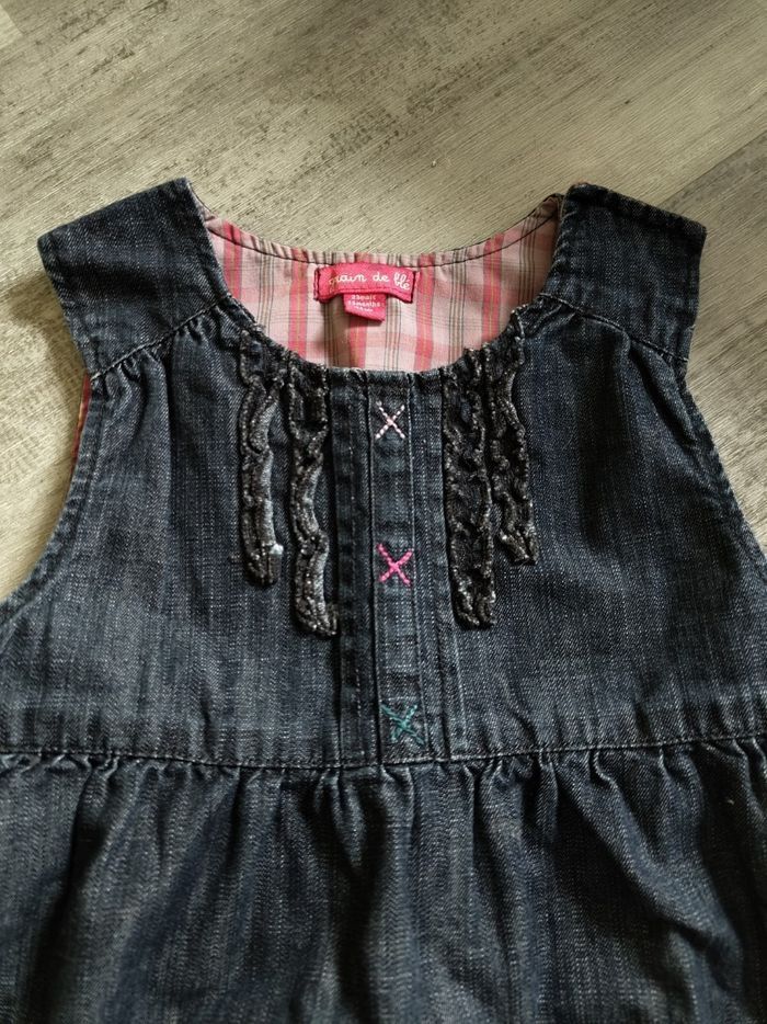 Robe jean bébé fille 86cm - photo numéro 2