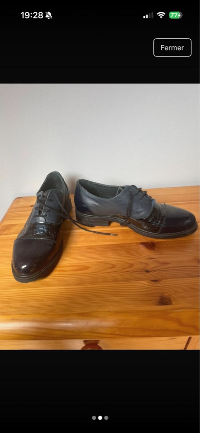 Mocassin en cuir - photo numéro 3