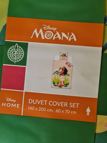 Parure de lit 1 personne Vaiana neuf