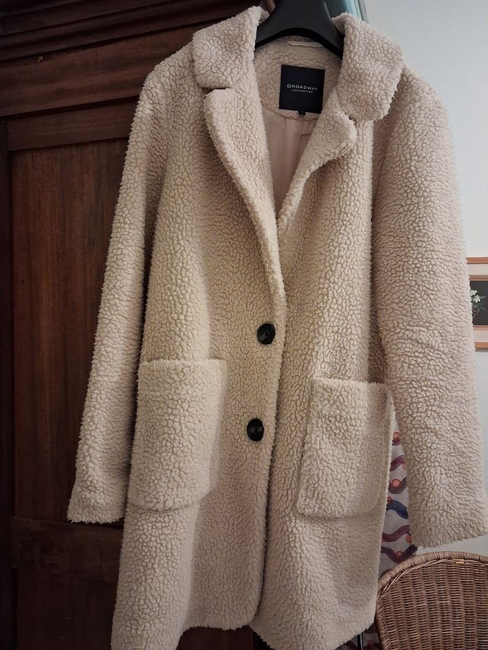 Manteau imitation mouton