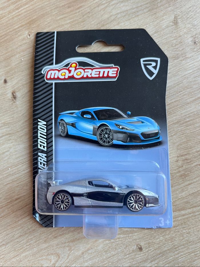 Miniature Majorette Rimac Nevera Argent