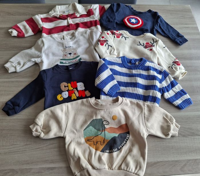 Lots de vêtements garçon 6 mois