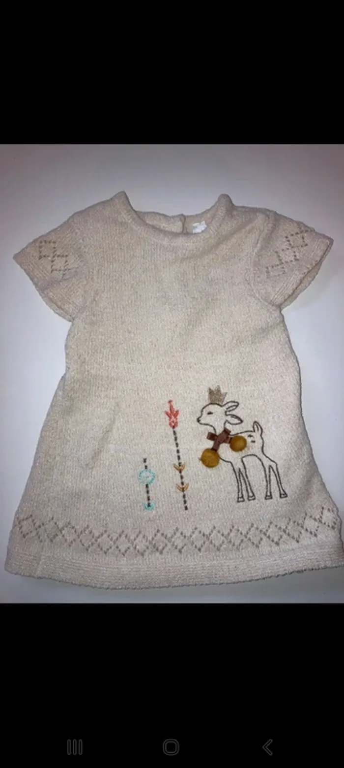 Ensemble robe tee shirt 12 mois orchestra