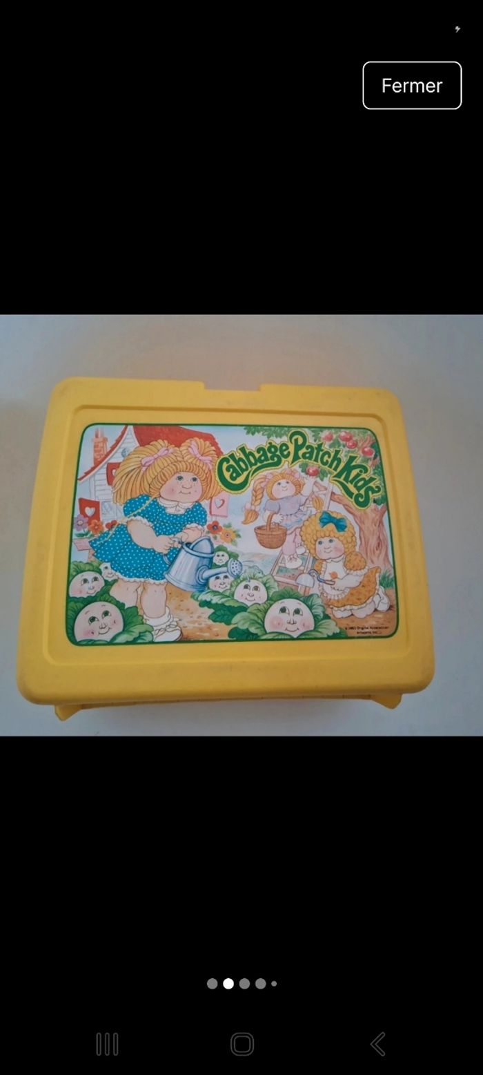 Lunch box cabbage patch kids - photo numéro 2