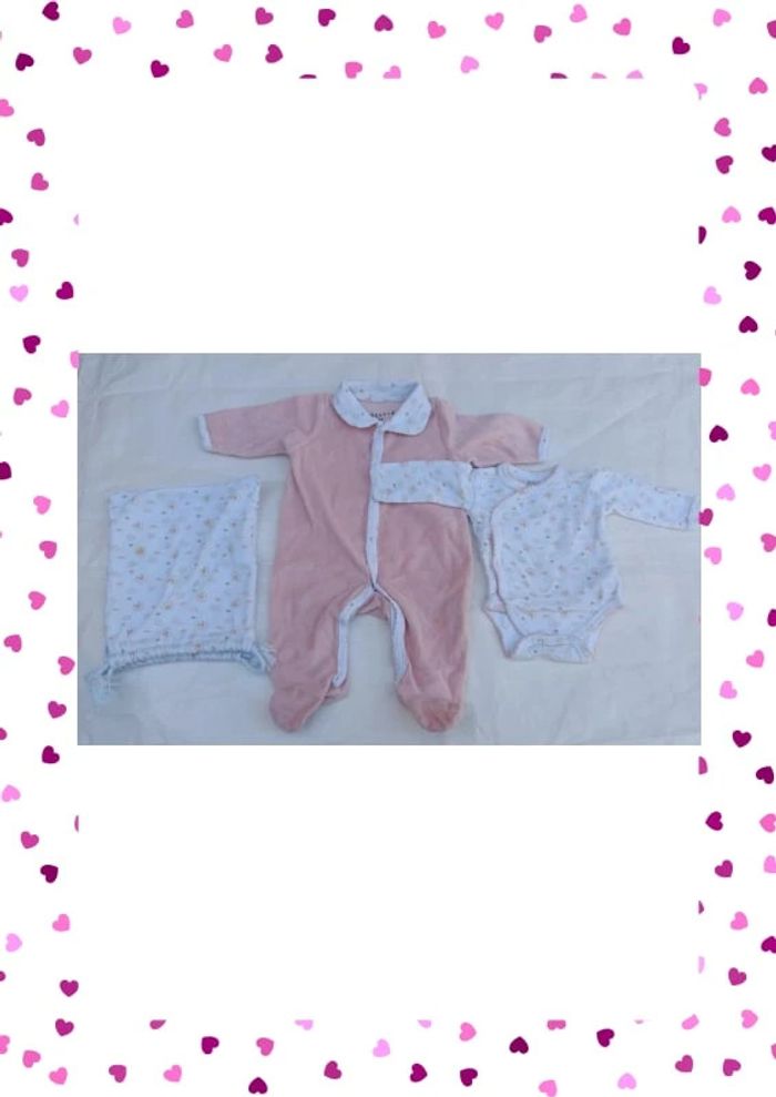 Ensemble pyjama 1 mois Kinousses