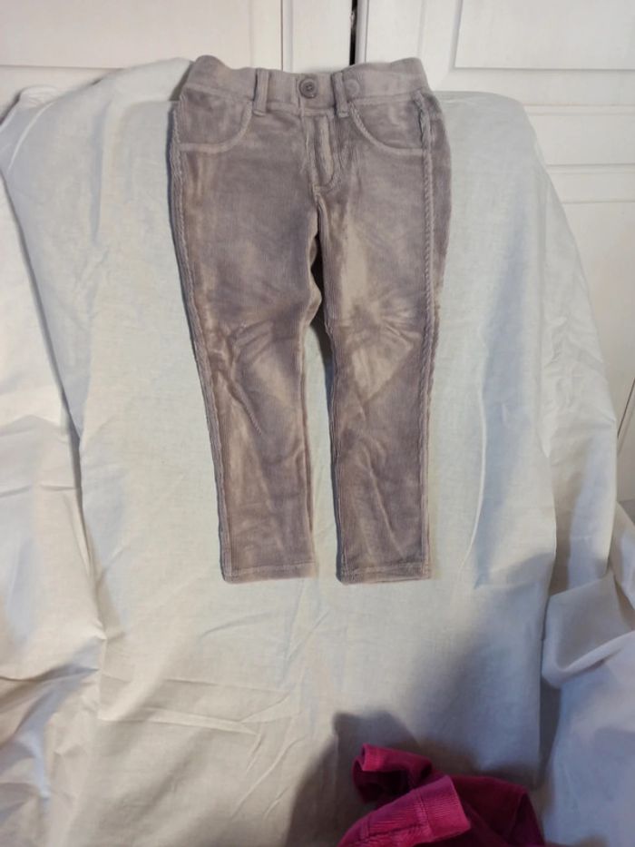 Pantalon skinny velours Benetton