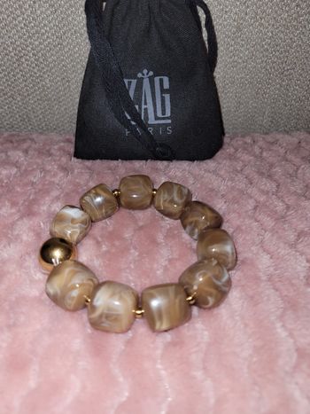 Bracelet résine zag