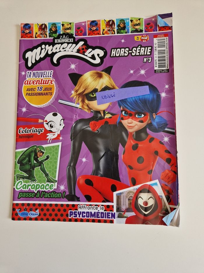 Lot de 5  cahiers Miraculous - photo numéro 6