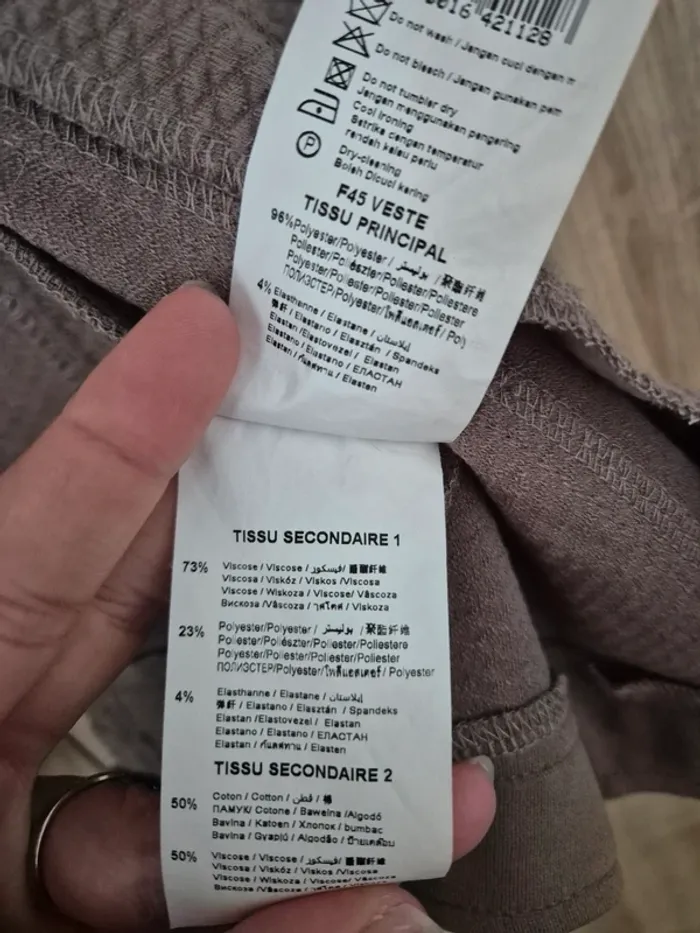 Veste camaïeu taille 40 - photo numéro 3
