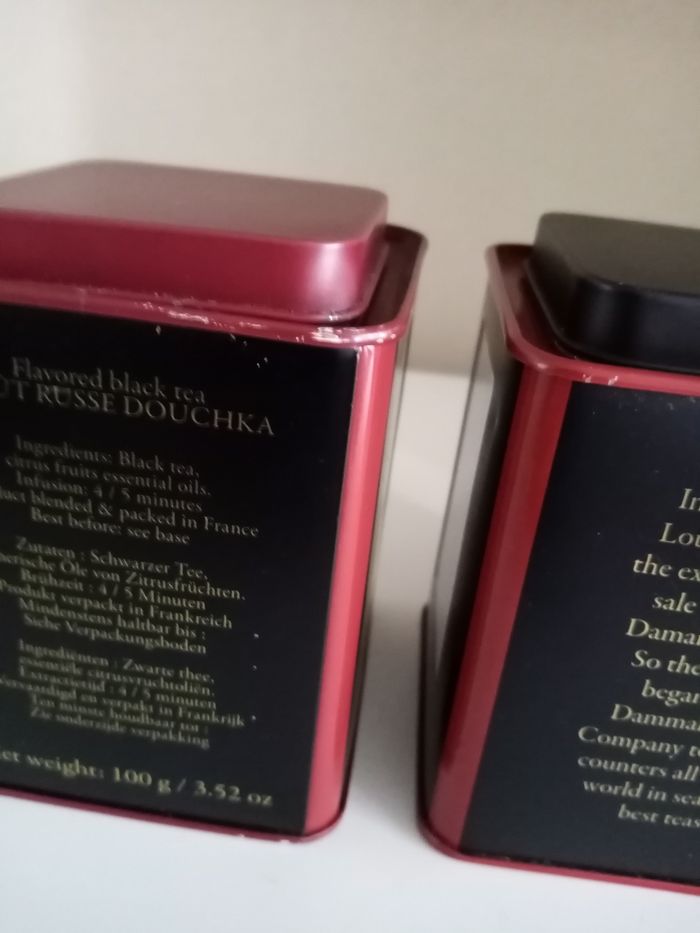 2 boîtes à thé (Dammann) - photo numéro 10