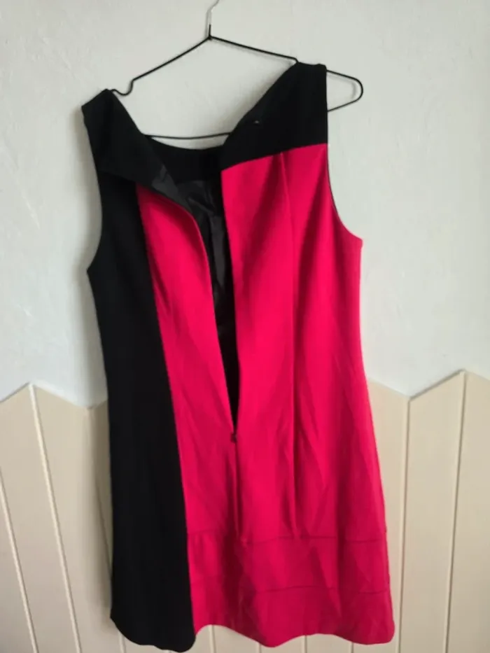 Robe chic rose et noire - photo numéro 8