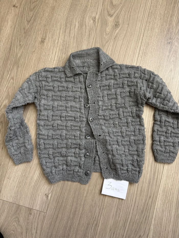 Gilet fait main 3 ans