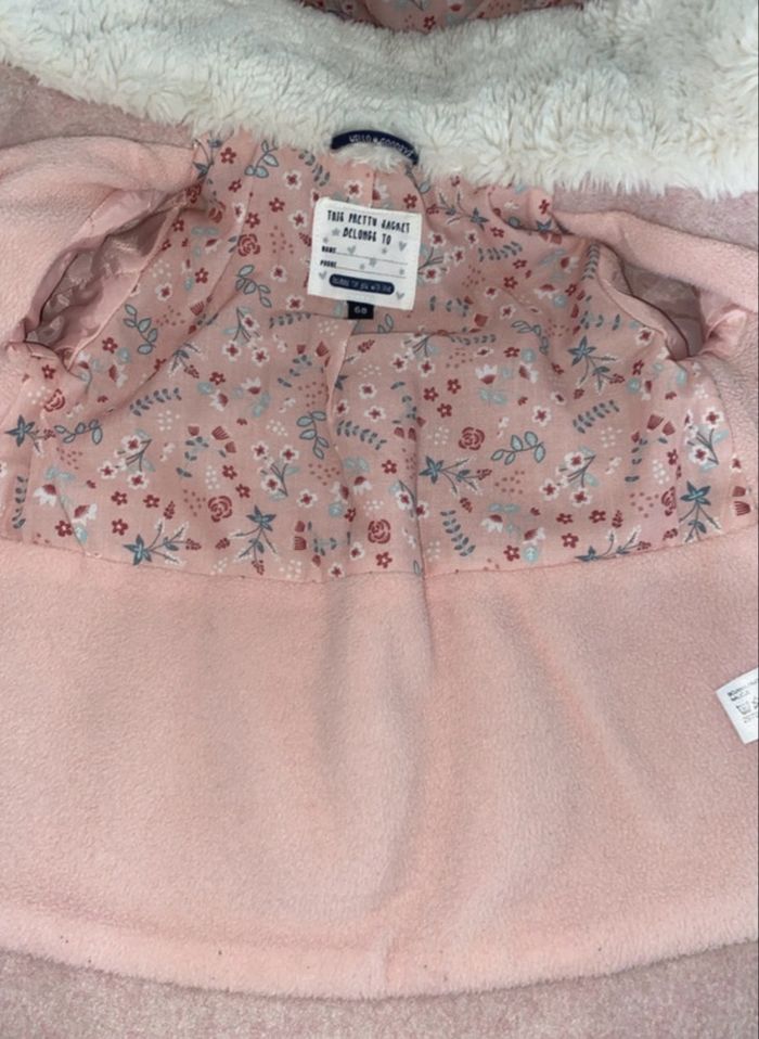 Magnifique Manteau fille avec fourrure - photo numéro 10