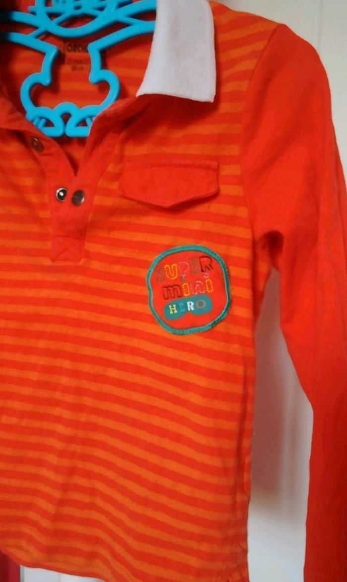 T-shirt orange - photo numéro 2
