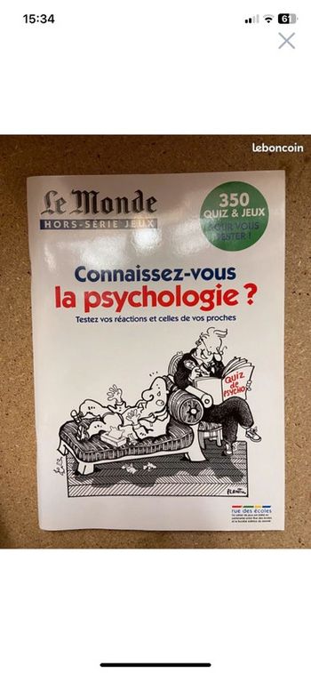 Connaissez vous la psychologie