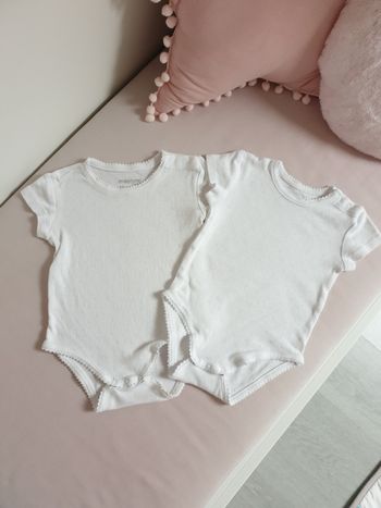 Lot 2 bodys Mayoral 🎀4-6mois/70cm