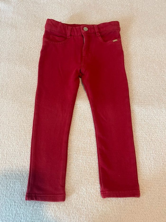 Pantalon élastique bordeaux - Mayoral - 2 ans / 92 cm