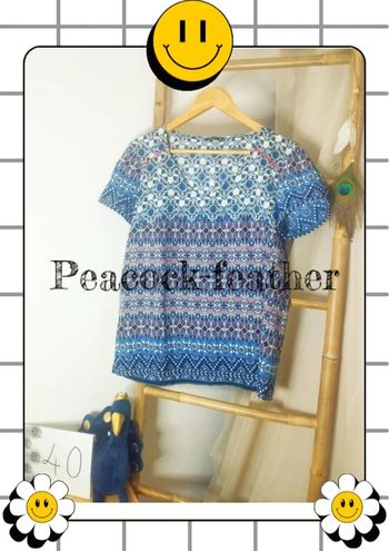 T-shirt breal bleu 40