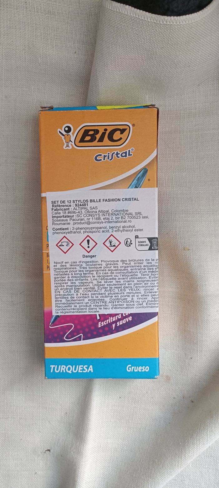 Bic cristal fashion turquoise - photo numéro 3
