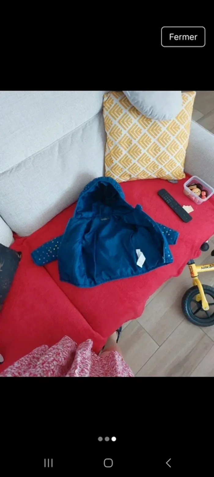 Manteau fille 6mois - photo numéro 2