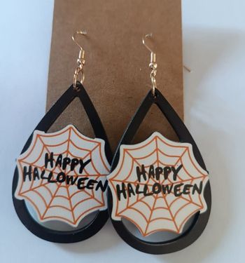 Boucles d'oreilles halloween