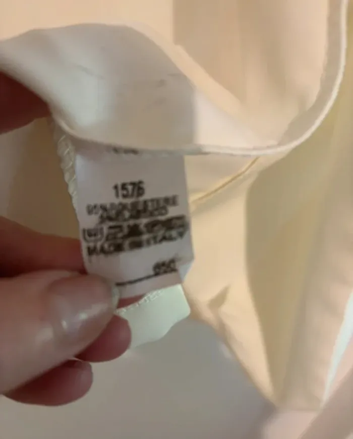 Veste blazer blanche Mybel 🇮🇹 taille unique – neuve - photo numéro 7