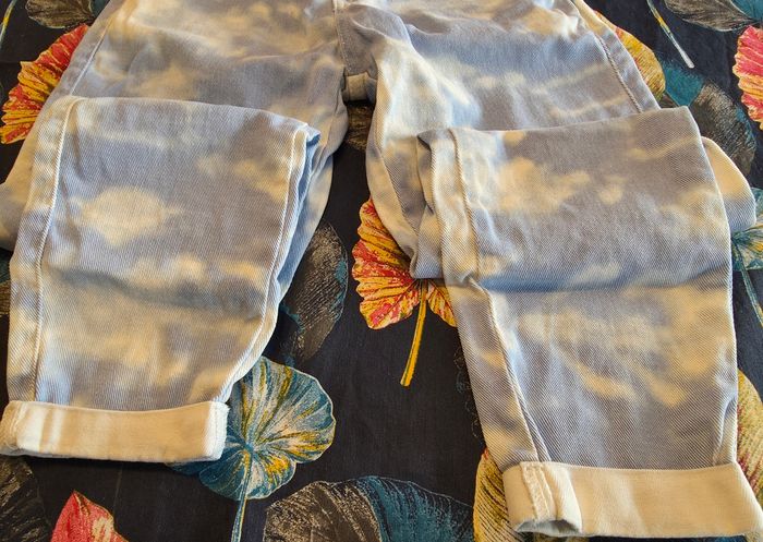 Jeans bleu ciel nuages S - photo numéro 3