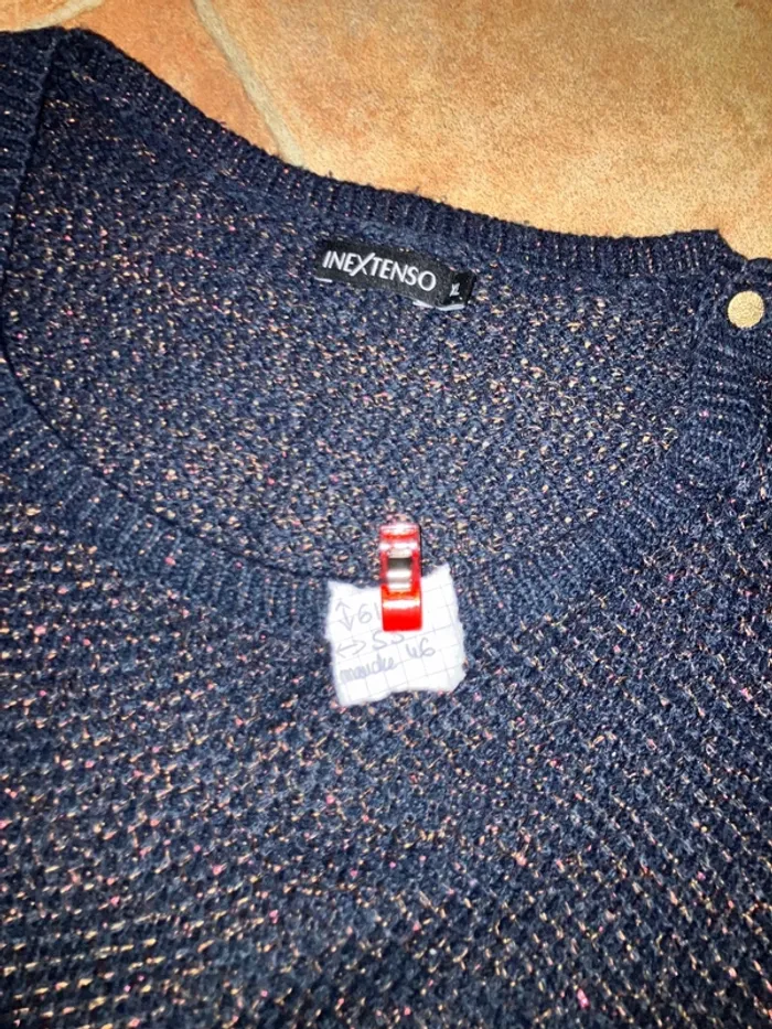 Pulls bleu pailleté @ - photo numéro 5