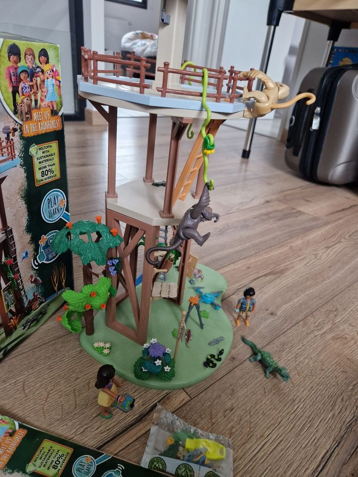 Playmobil 71008 Tour de Recherche avec Boussole- Wiltopia - Animaux Nature - photo numéro 2