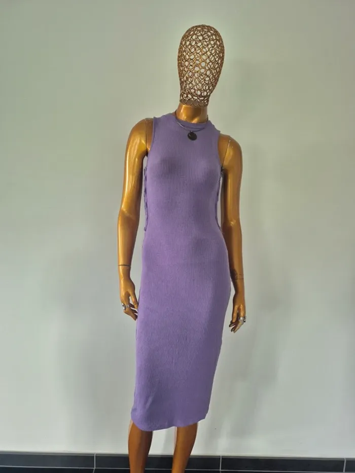 Robe Longue Lila Femme Taille M/38 Van Der Rock Beebs by Kiabi