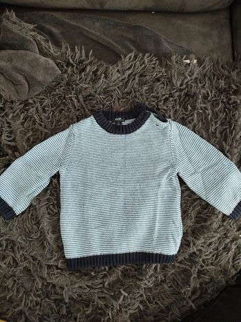 Pull garçon Kiabi 9 mois