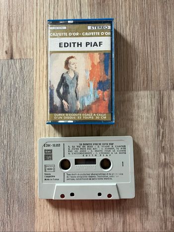 Cassette audio-Edith Piaf