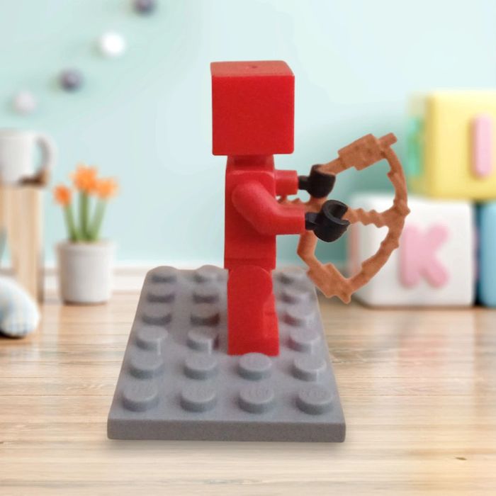 Figurine Compatible Lego Perso Numéro 7 - photo numéro 3