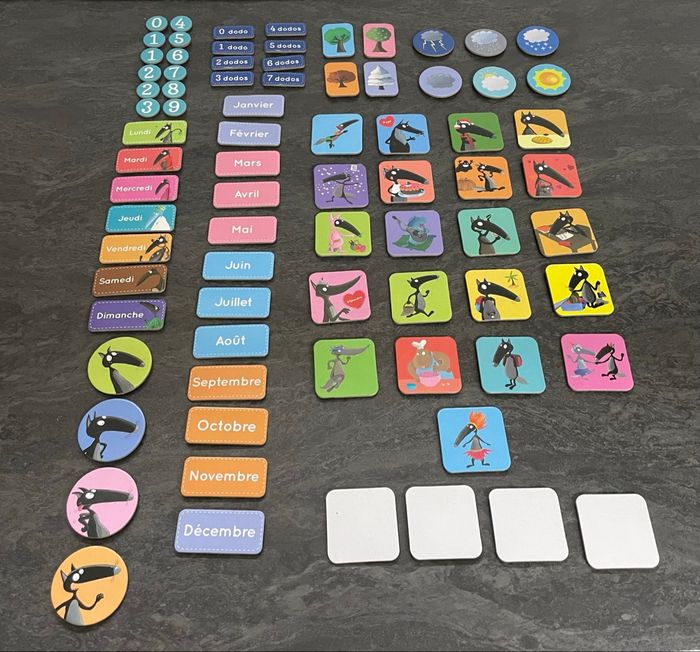 Calendrier loup - photo numéro 2