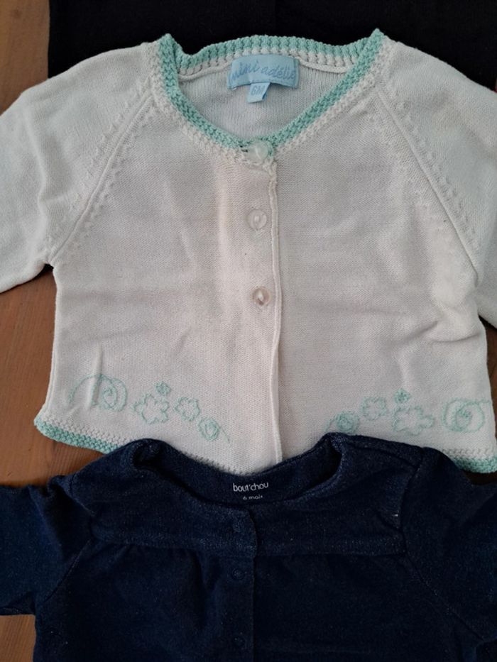 Gilets fille 6 mois - photo numéro 2