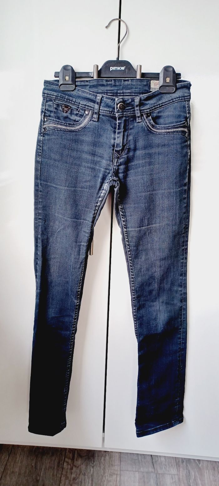 Pantalon jeans femme taille xs kaporal - photo numéro 2