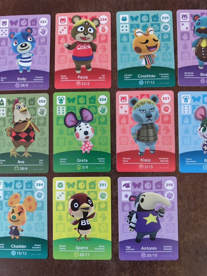 Cartes amiibo animal crossing - photo numéro 3