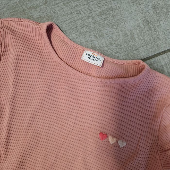 Tee-shirt manche longue tao 6 ans - photo numéro 3