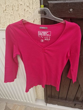 Tee shirt mim fushia taille 36