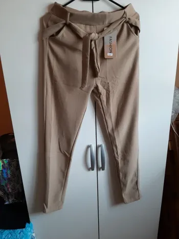Legging beige Fashion poché