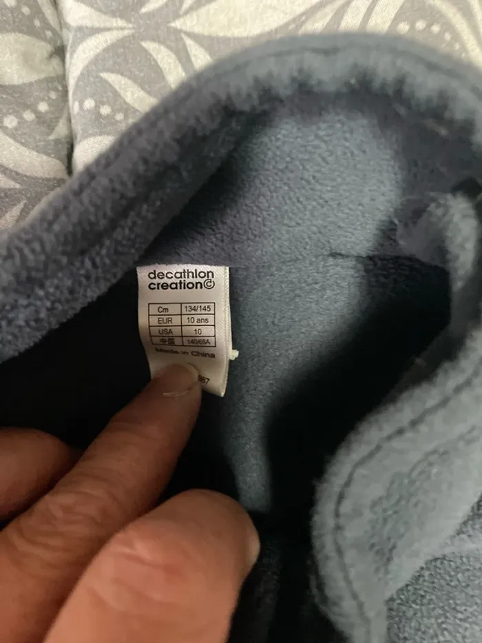 Sweat-shirt polaire quechua 10 ans - photo numéro 2