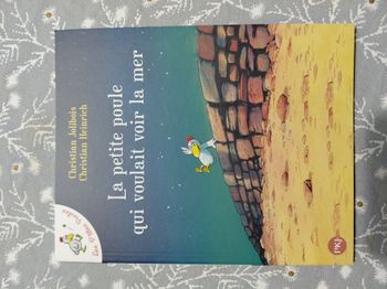 livre la petite poule qui voulait voir la mer - neuf