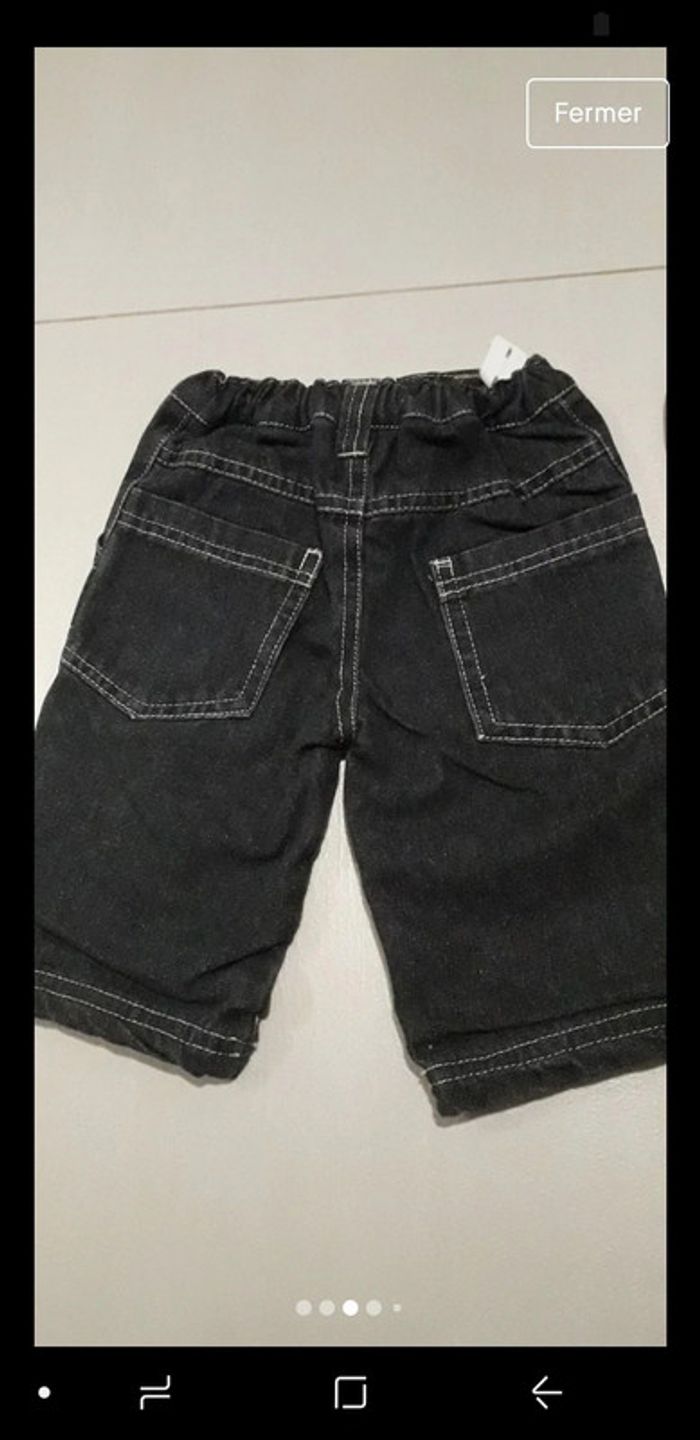 Lot de 2 jeans 6 mois - photo numéro 3